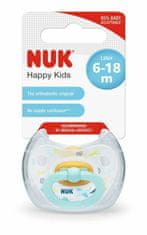 Kraftika Nuk dudlík latexový happy kids,la,v2 (6-18m.) 1ks