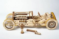 UGEARS 3d dřevěné mechanické puzzle u9 auto (grand prix)