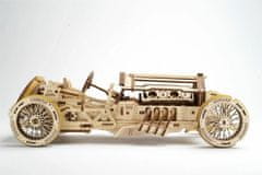 UGEARS 3d dřevěné mechanické puzzle u9 auto (grand prix)