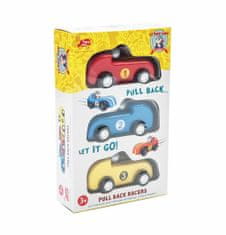 Le Toy Van Set závodních aut pullback