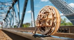 UGEARS 3d dřevěné mechanické puzzle monowheel