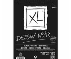 canson Skicák na kresbu a skici dessin noir (150g/m2