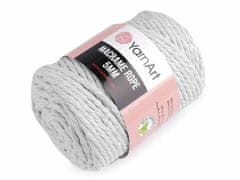 Kraftika 1ks (792) starorůžová pletací příze macrame rope 5 mm 500