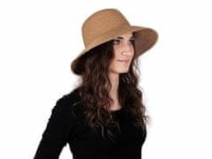 Kraftika 1ks režná dámský klobouk k dozdobení, klobouky