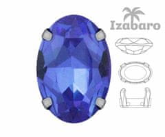 Izabaro 4ks crystal sapphire blue 206 oválný efektní kámen