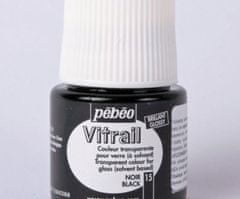 Pébéo Vitrail (45ml) - 15 černá, pébéo, barvy na sklo