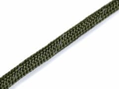 Kraftika 25m zelená smaragdová padáková šňůra 4 mm s reflexní nití