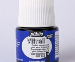 Pébéo Vitrail (45ml) - 10 tmavě modrá, pébéo, barvy na sklo