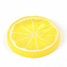 Kraftika 4pc slice, piece lemon d-5cm slices, model, umělé