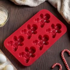 Kraftika Silicon baking molds uniform "vánoce. zázvorový chléb