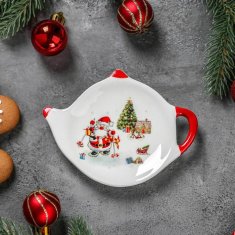 Kraftika Stánek na čajovou tašku "vánoce santa", 129 cm, kuchyně