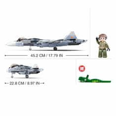 Sluban Model bricks m38-b0986 proudový stíhací letoun su-57