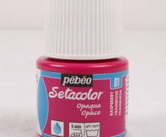 Pébéo Setacolor 45ml malinová barva na textil,