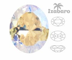 Izabaro 3 ks crystal mandala měsíční světlo 001mmol ovál