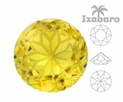 Izabaro 4 ks crystal mandala light topaz žlutý 226m kulatý