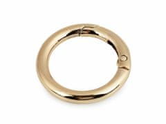 Kraftika 1 ks 6 zlatý lehký kovový jarní klíč o kroužek / kruhový