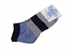 Kraftika 3pár (vel. 32-35) mix chlapecké bavlněné ponožky kotníkové,