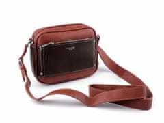 Kraftika 1ks šedá černá kabelka crossbody 22x17 cm, kabelky