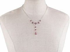 Kraftika 1ks vintage rose náhrdelník jablonecká bižuterie