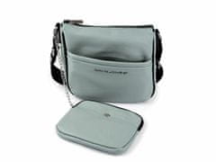 Kraftika 1ks zelená ledově kabelka crossbody s pouzdrem 25x22 cm