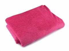 Kraftika 1m (1) růžová sv. flanel samet fleece / wellsoft, fleece