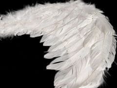 Kraftika 1ks ůžová andělská křídla 35x45cm, karnevalové dekorace