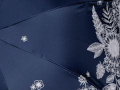 Kraftika 1ks pudrová dámský skládací deštník květy