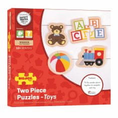 Bigjigs Toys Easy puzzle - hračky