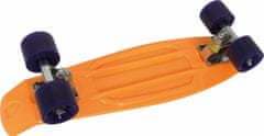 Small foot Skateboard oranžový neon