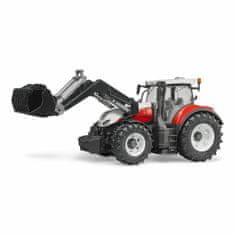 Bruder Traktor steyr 6300 terrus cvt s čelním nakladačem