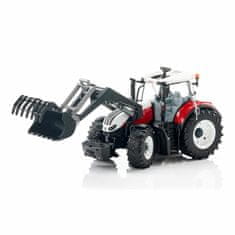 Bruder Traktor steyr 6300 terrus cvt s čelním nakladačem