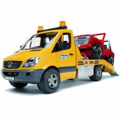 Bruder Mercedes benz sprinter odtah a jeep