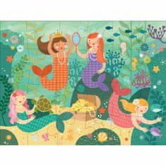 Petit collage Petitcollage podlahové puzzle mořské víly