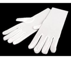 Kraftika 12pár bílá společenské rukavice pánské, módní doplňky