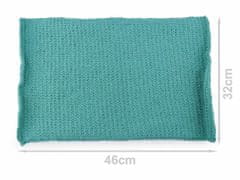 Kraftika 1ks (8) červená bavlněná pletací příze cotton macrame 250