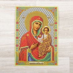 Kraftika Sada kreativního umění "diamond mosaic. holy mary" malá