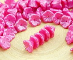 Kraftika 40pcs pearl shine light fuchsia valentine růžové malý