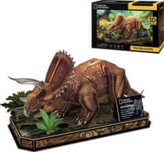 CubicFun 3D puzzle National Geographic: Triceratops 44 dílků