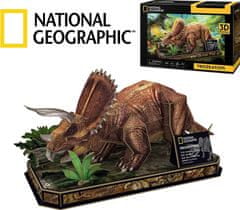 CubicFun 3D puzzle National Geographic: Triceratops 44 dílků