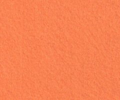 Kraftika Filc 1mm 30x30cm (1ks) oranžový, stamperia, tloušťka