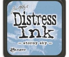 Kraftika Distress ink mini stormy sky, ranger, polštářky 3x3cm