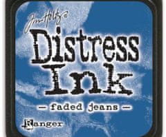 Kraftika Distress ink mini faded jeans, ranger, polštářky 3x3cm