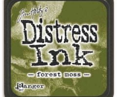 Kraftika Distress ink mini forest moss, ranger, polštářky 3x3cm