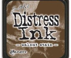 Kraftika Distress ink mini walnut stain, ranger, polštářky 3x3cm