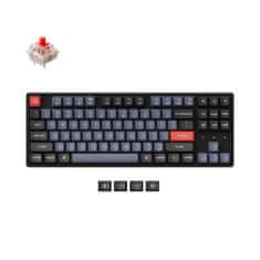 Keychron K8 Pro QMK/VIA mechanická klávesnice RGB Aluminium Red Gateron Hot-Swap K8P-J1