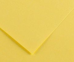 canson Jemně texturovaná čtvrtka 30x30cm slámově žlutá colorline