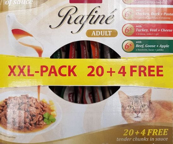 Trixie Rafiné soupé multipack 100 g pro kočky 20+4 zdarma
