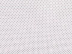 Kraftika 1m bílá růžová bavlněná látka mini puntík, puntíky