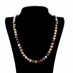 Kraftika 1 ks multicolor mix color natural pearl 8-9mm bead