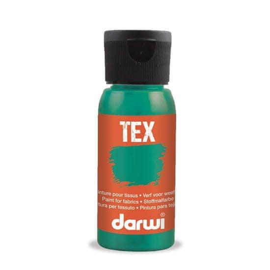 Darwi TEX barva na textil - Tmavě zelená 50 ml